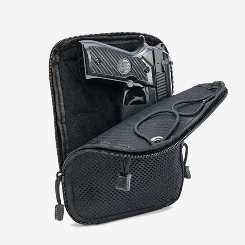 Edc Carry Pistols - Molle Tactical Concealed Gun Holster Pouch