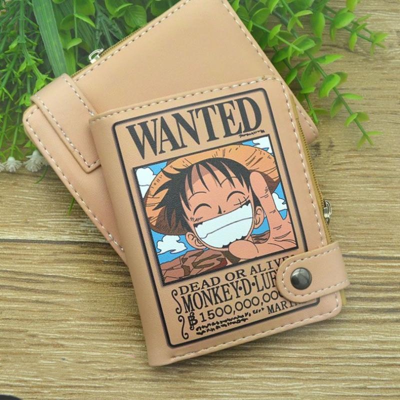 Money Clip Magnetic - Anime One Piece Luffy Pu Leather