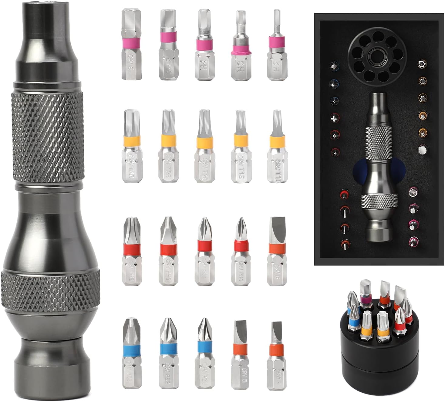 Micro Screwdriver Kit - Universal 22-in-1 Precision Screwdriver Bit Set