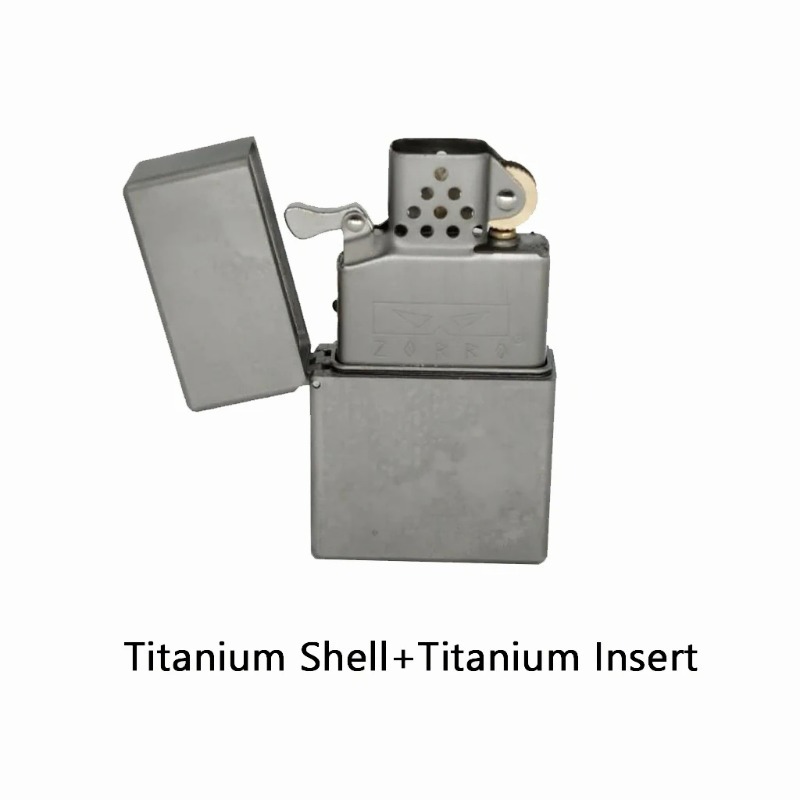 Zorro New titanium alloy shell - огляд і ціна Lighter Insert Zippo