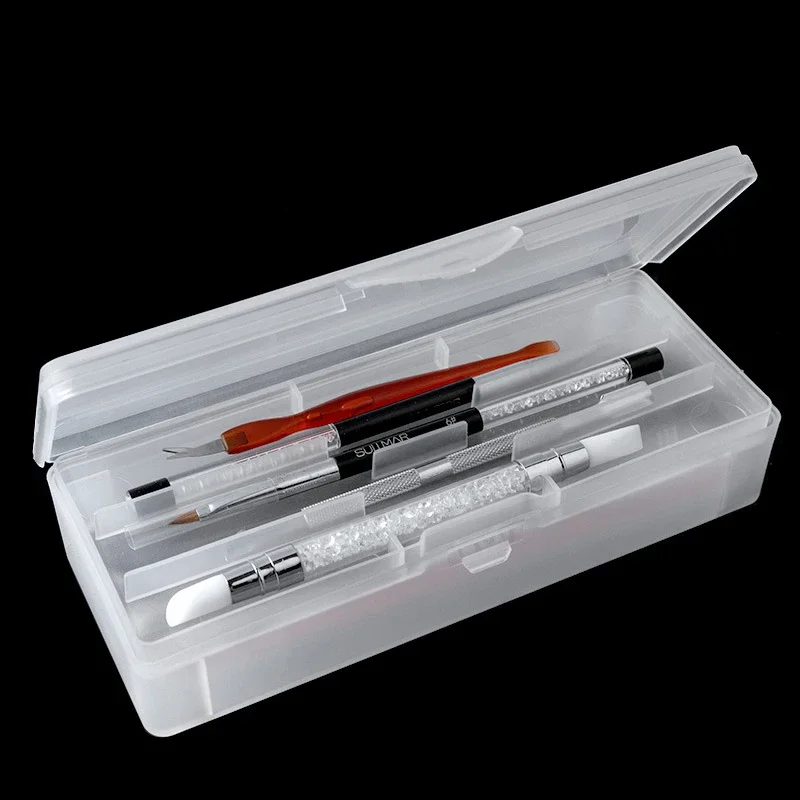 1Pc Rectangle Double-layer Nai - огляд і ціна Nail File Titanium
