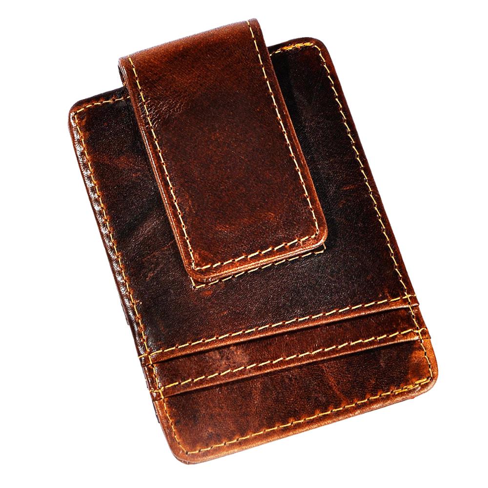 2020 Trend Real Leather Magnet - огляд і ціна Money Clip Magnetic
