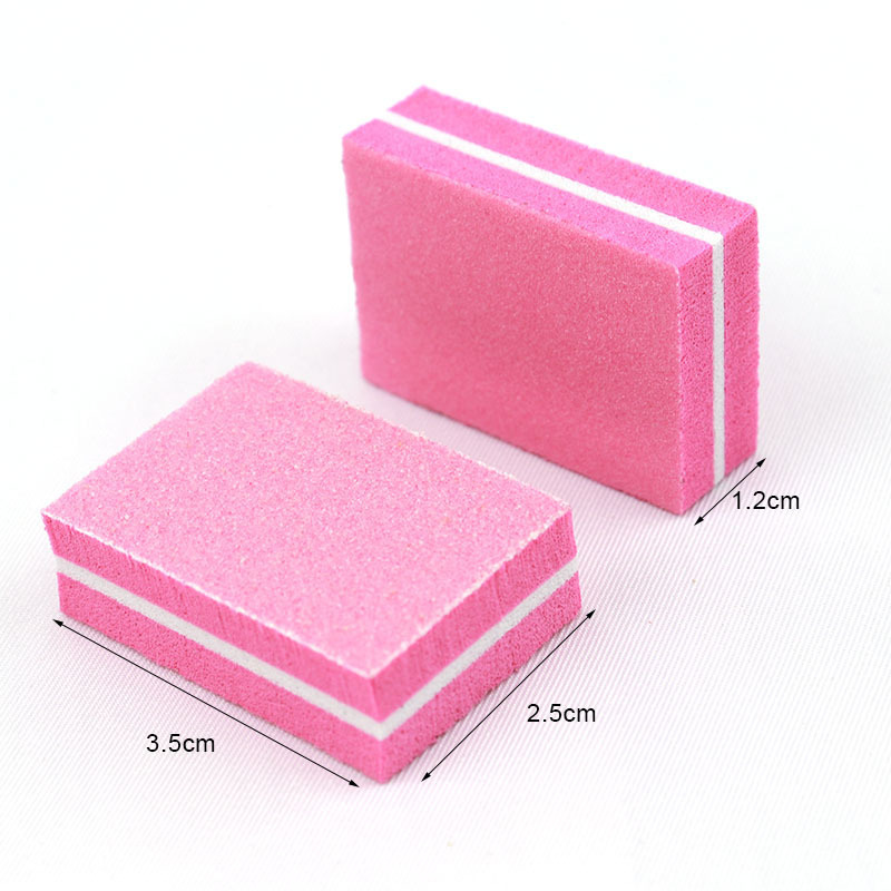 10/50pcs Mini Nails Art Buffer - огляд і ціна Nail File Titanium
