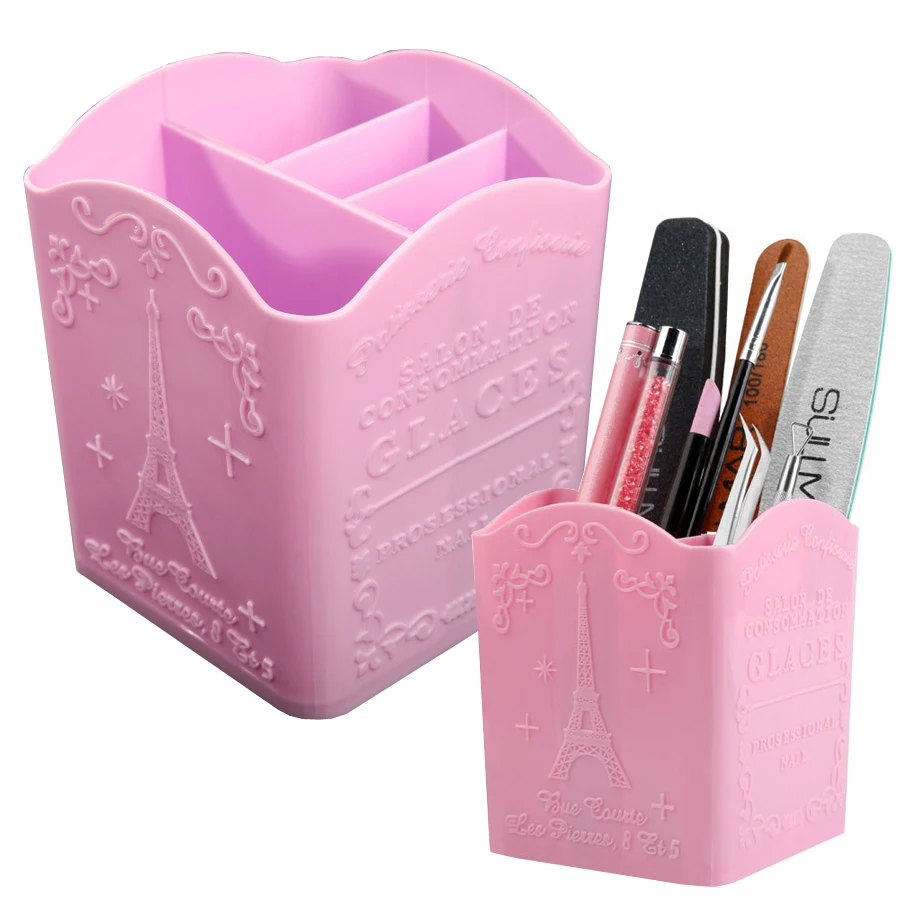 4-Compartment Nail Art Brush H - огляд і ціна Nail File Titanium