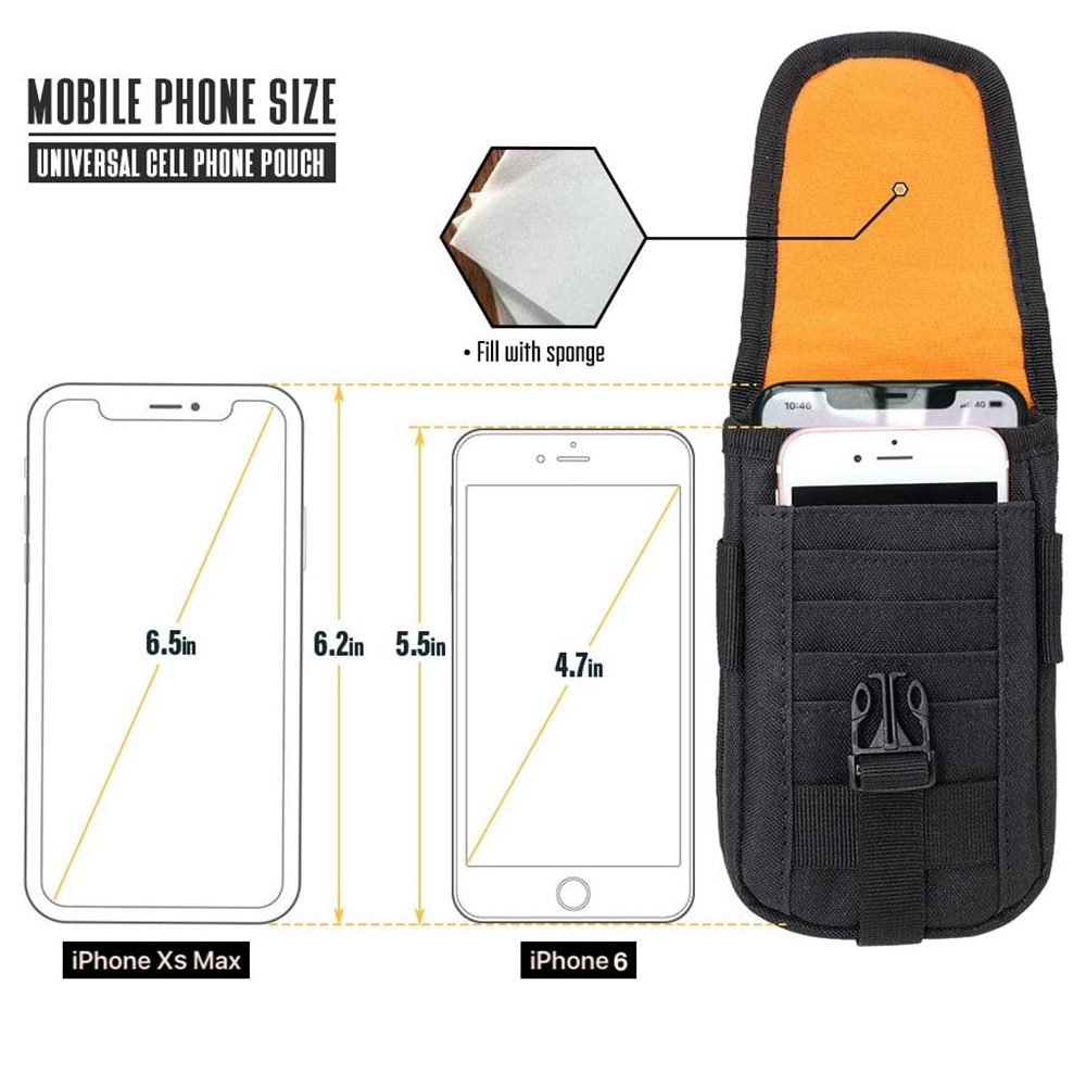 Tactical Phone Pouch Molle,Sma - огляд і ціна Edc Carry Belt Pouch