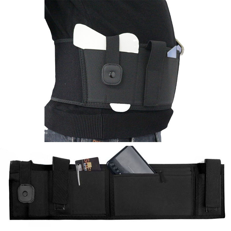 Belly Band Gun Holster Conceal - огляд і ціна Edc Carry Pistols