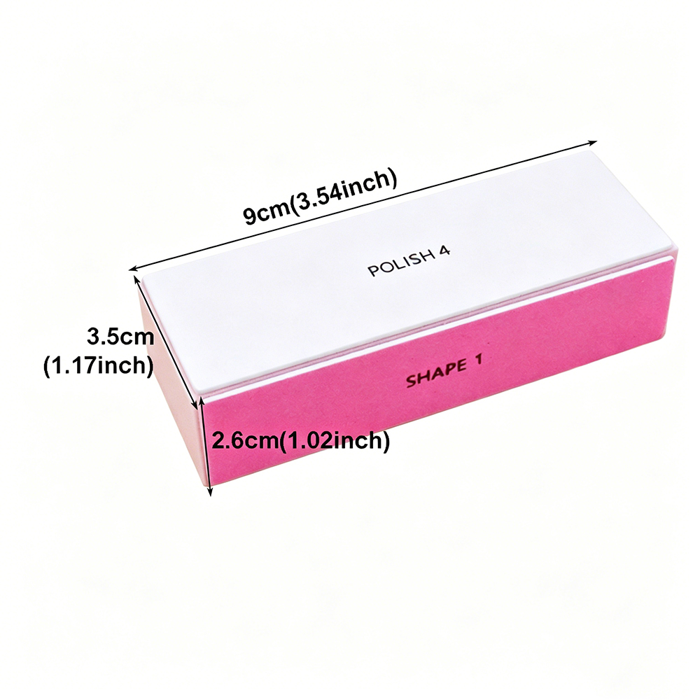 20/50Pcs Nail Polishing Block  - огляд і ціна Nail File Titanium