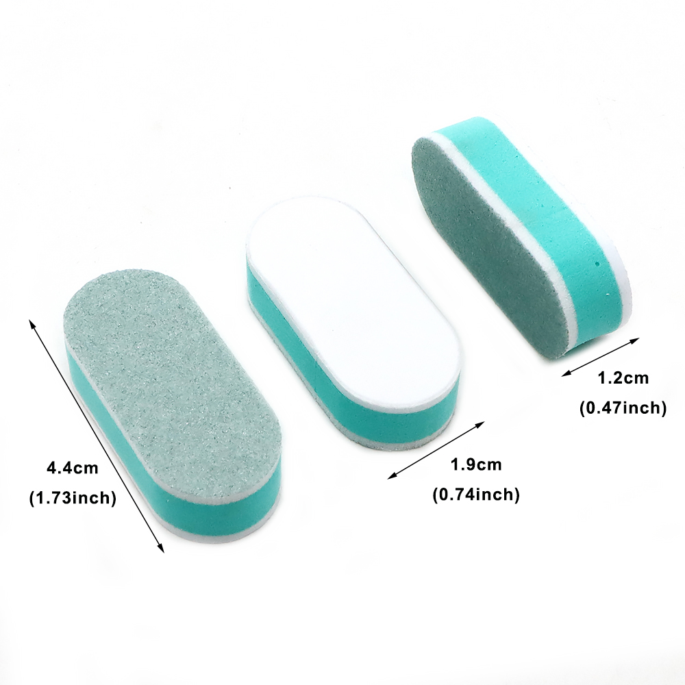 10/60/120pcs Mini Nail Buffer  - огляд і ціна Nail File Titanium