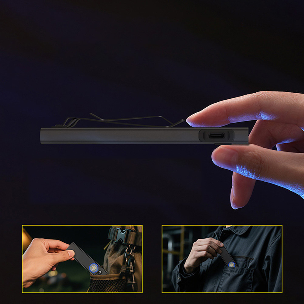 650 Lumen USB-C Flashlight Rec - огляд і ціна Edc Carry Positions