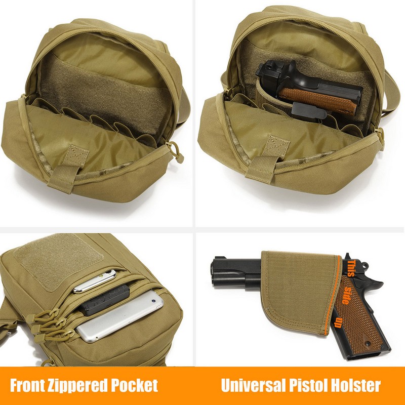 New Tactical Chest Bag Pistol  - огляд і ціна Edc Carry Pistols