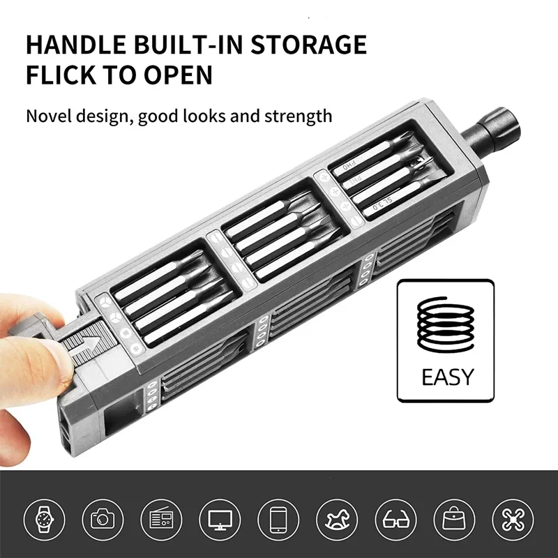 Precision Screwdriver Set 8/25 - огляд і ціна Micro Screwdriver Kit