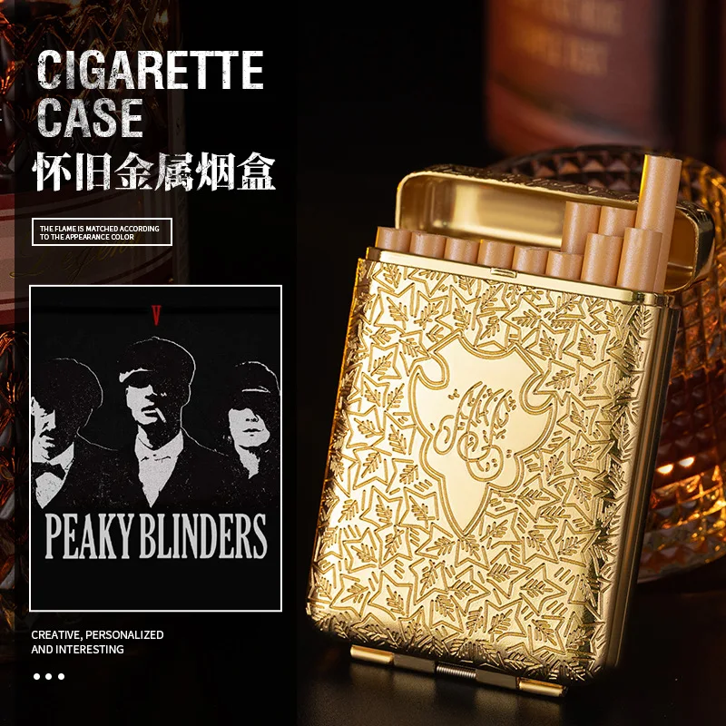 Vintage Engraved Cigarette Cas - огляд і ціна Lighter Insert Zippo