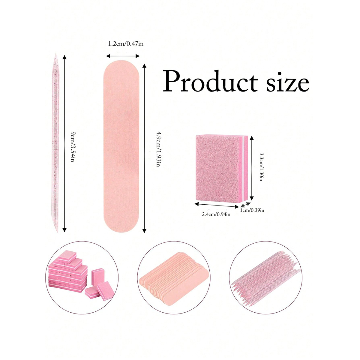 Manicure Kits, Individually Pa - огляд і ціна Nail File Titanium