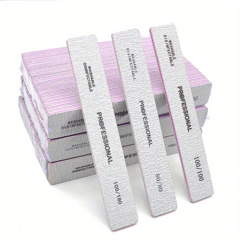 Straight Nail File 80/100/180/ - огляд і ціна Nail File Titanium